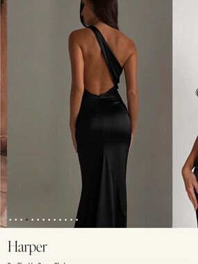 paige ruched side cut out maxi dress black Paige Ruched Side Cut Out Maxi Dress - Black